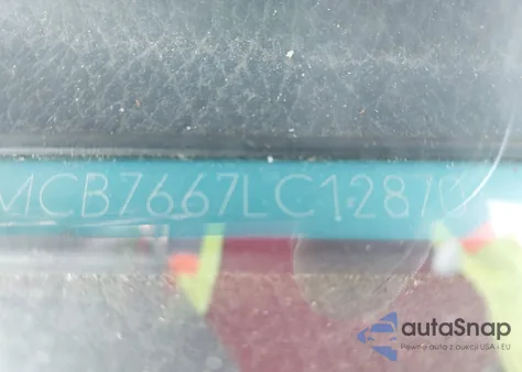 1990 Honda Accord Ex/Ex-R z USA, uszkodzony, nr VIN JHMCB7667LC128703